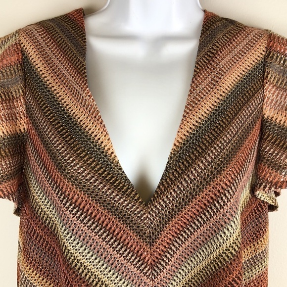 BCBGENERATION Mesh Lace Up Back Flutter Sleeve SM Relaxed Fit Girly Mini Dress - Picture 3 of 16